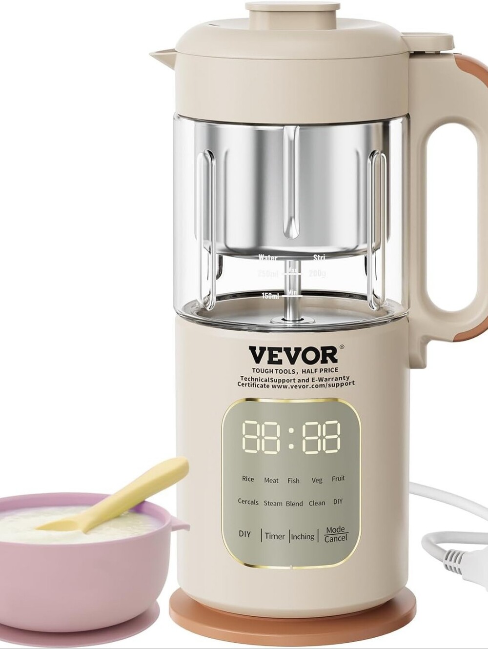 VEVOR Electric Baby Food Maker